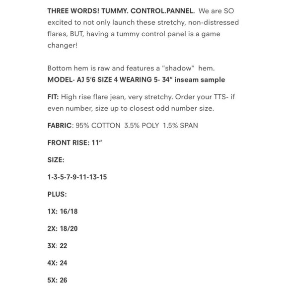 Blakeley Womens 3X Light Blue Distressed Flair Leg Jeans 32" Inseam Boho 70s - Picture 12 of 12